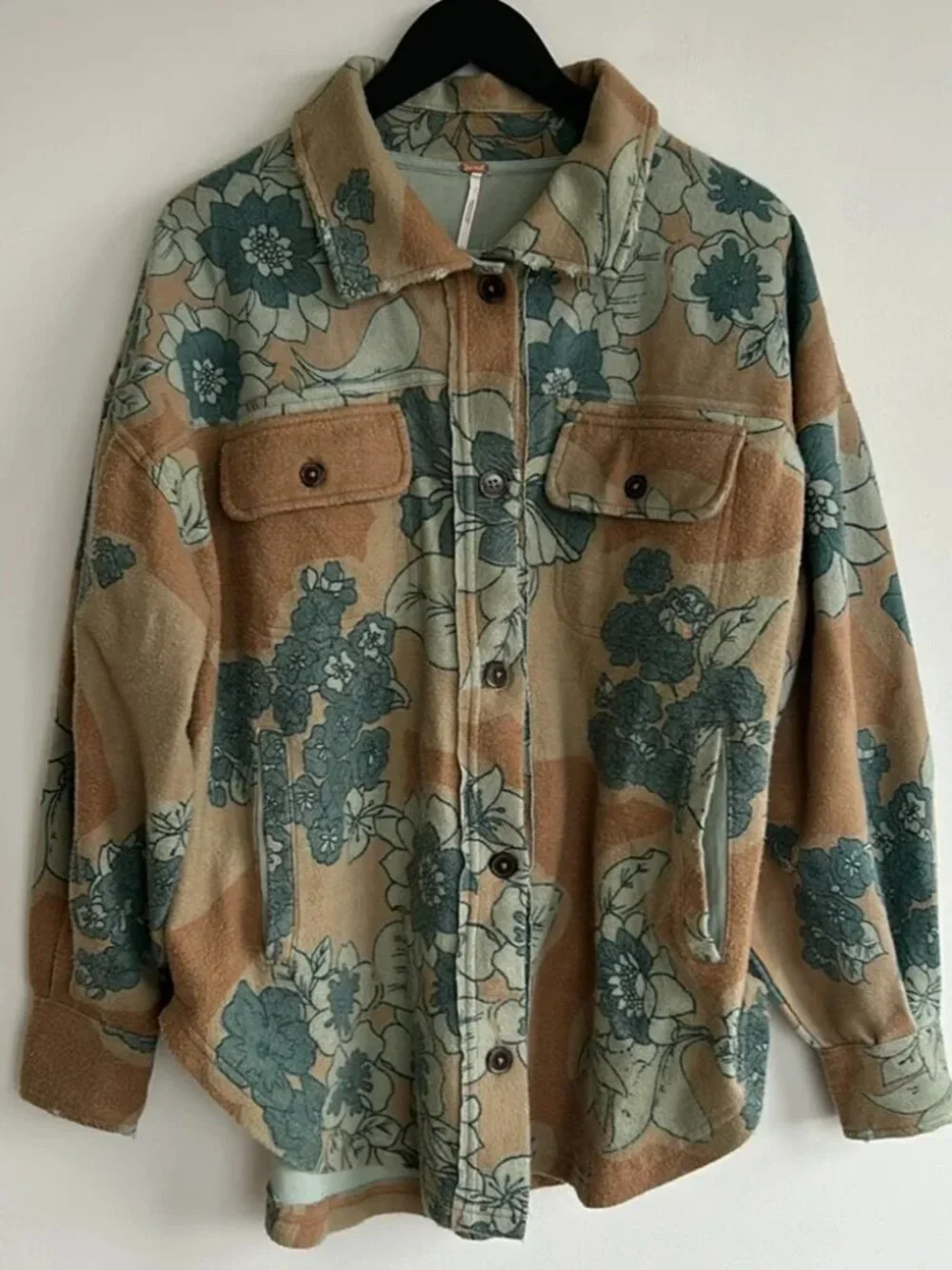 Ruby Button Down Oversized Shacket - Picture 5 of 7